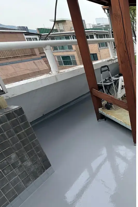 서울 서초구 방배동 단독·전원주택 옥상 우레탄 방수 현장