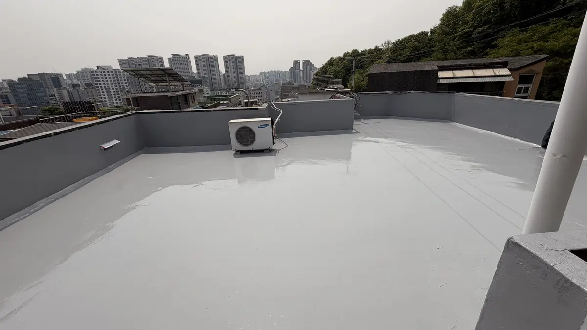 서울 종로구 숭인동 빌라·다세대주택 옥상 우레탄 방수 현장